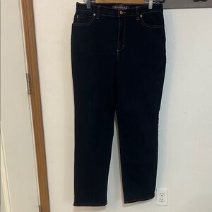 Gloria Vanderbilt Dark Indigo Jeans Amanda size 12